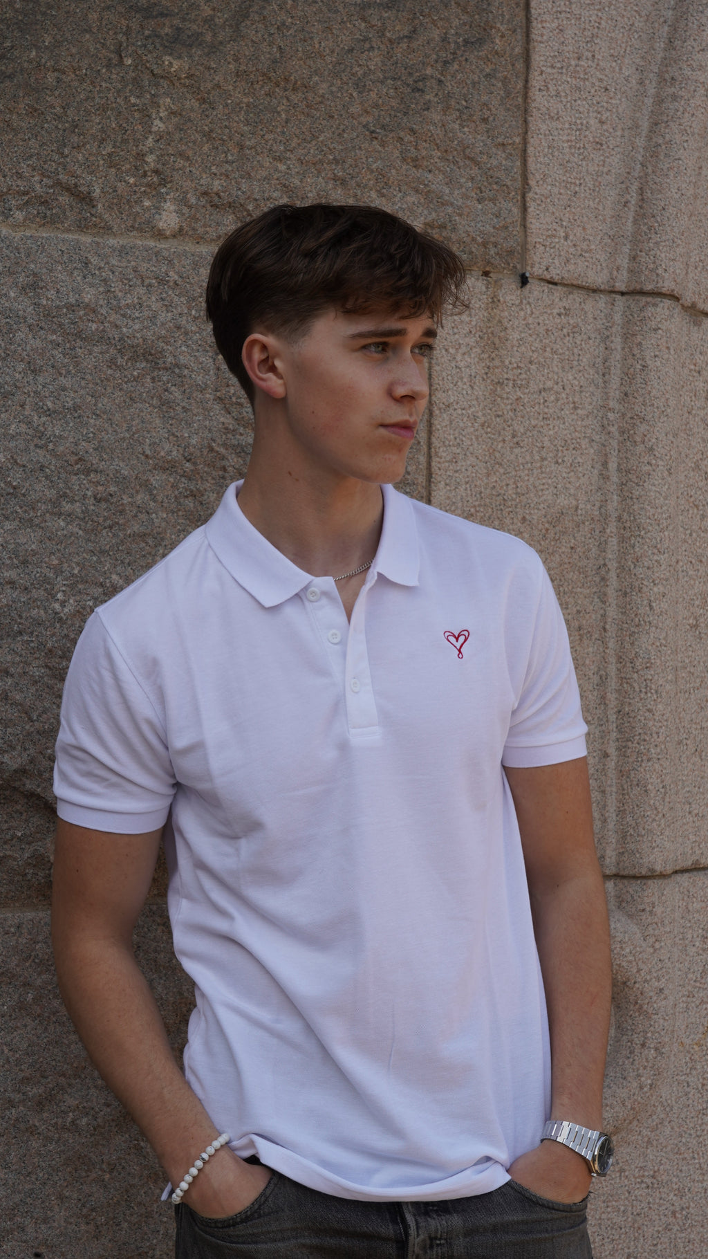 Avellés Le Classique Polo White