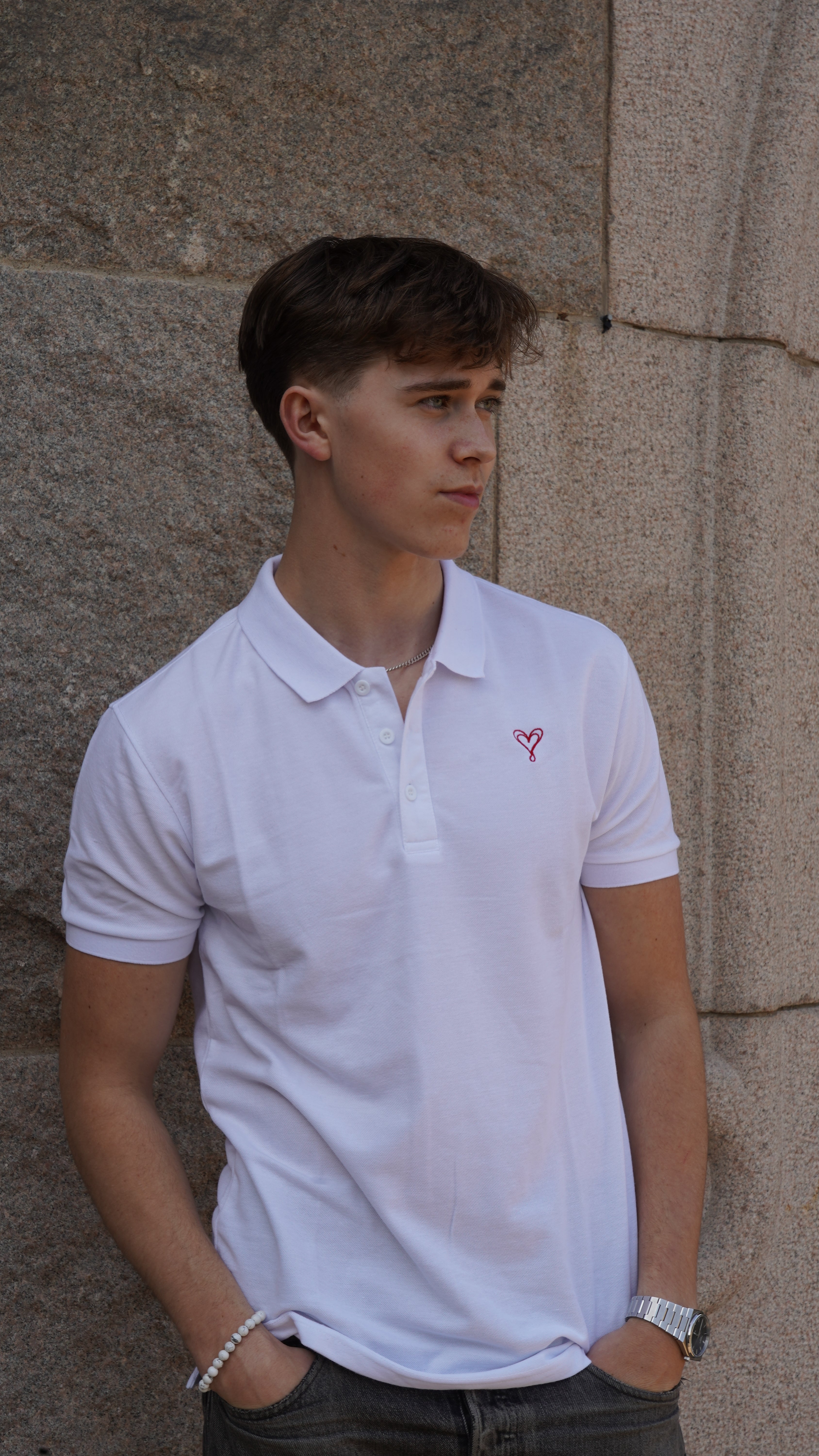 Avellés Le Classique Polo White