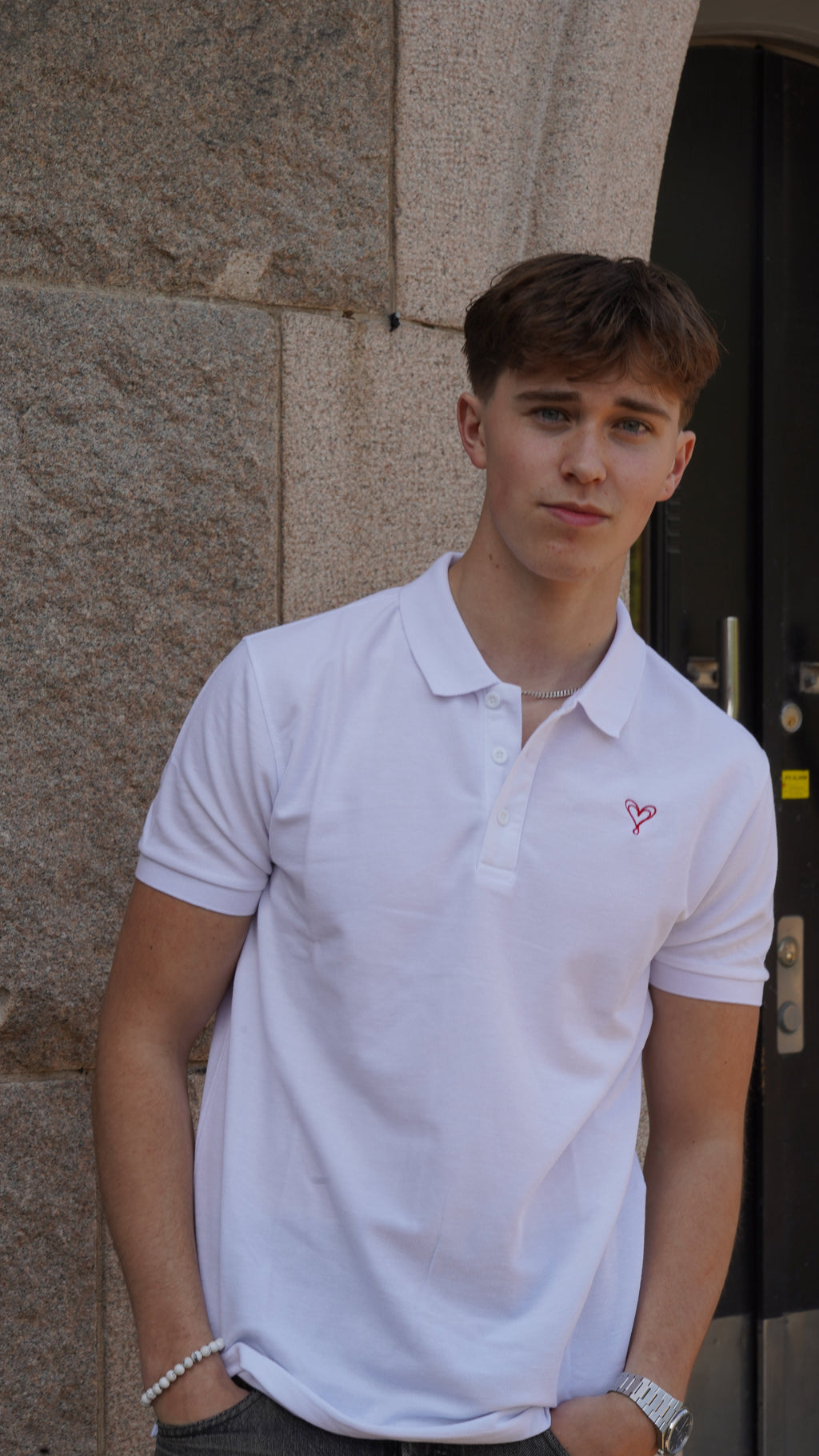 Avellés Le Classique Polo White