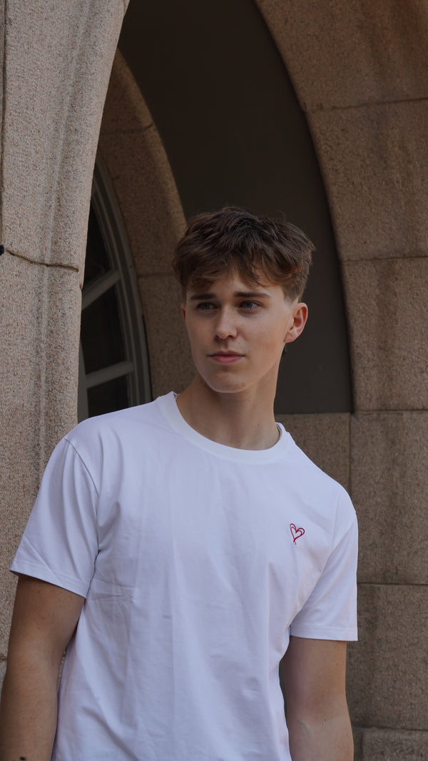 Mens Avellé Casual Fit T-shirt White