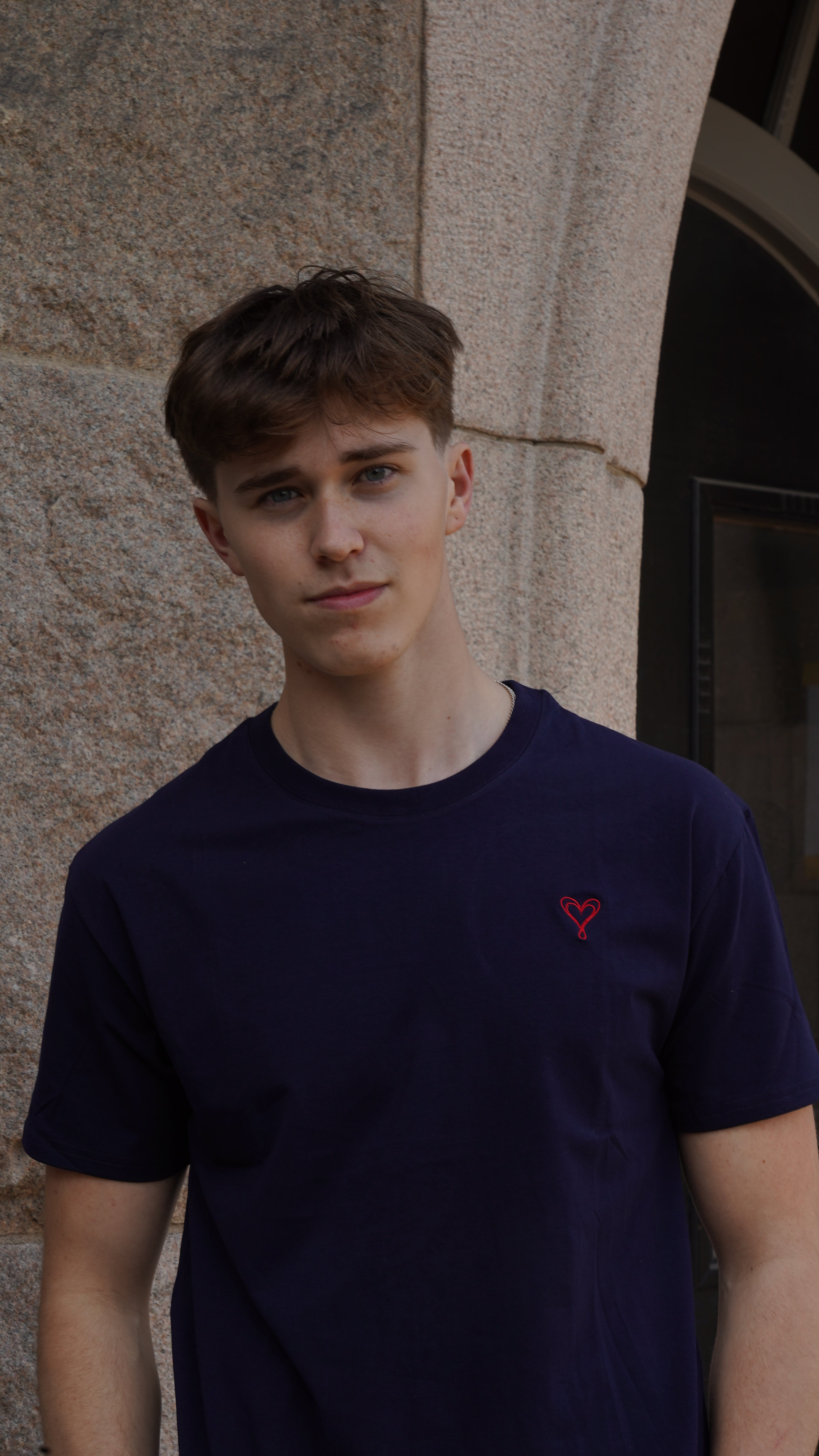 Men´s Avellé Casual Fit T-shirt Navy Blue