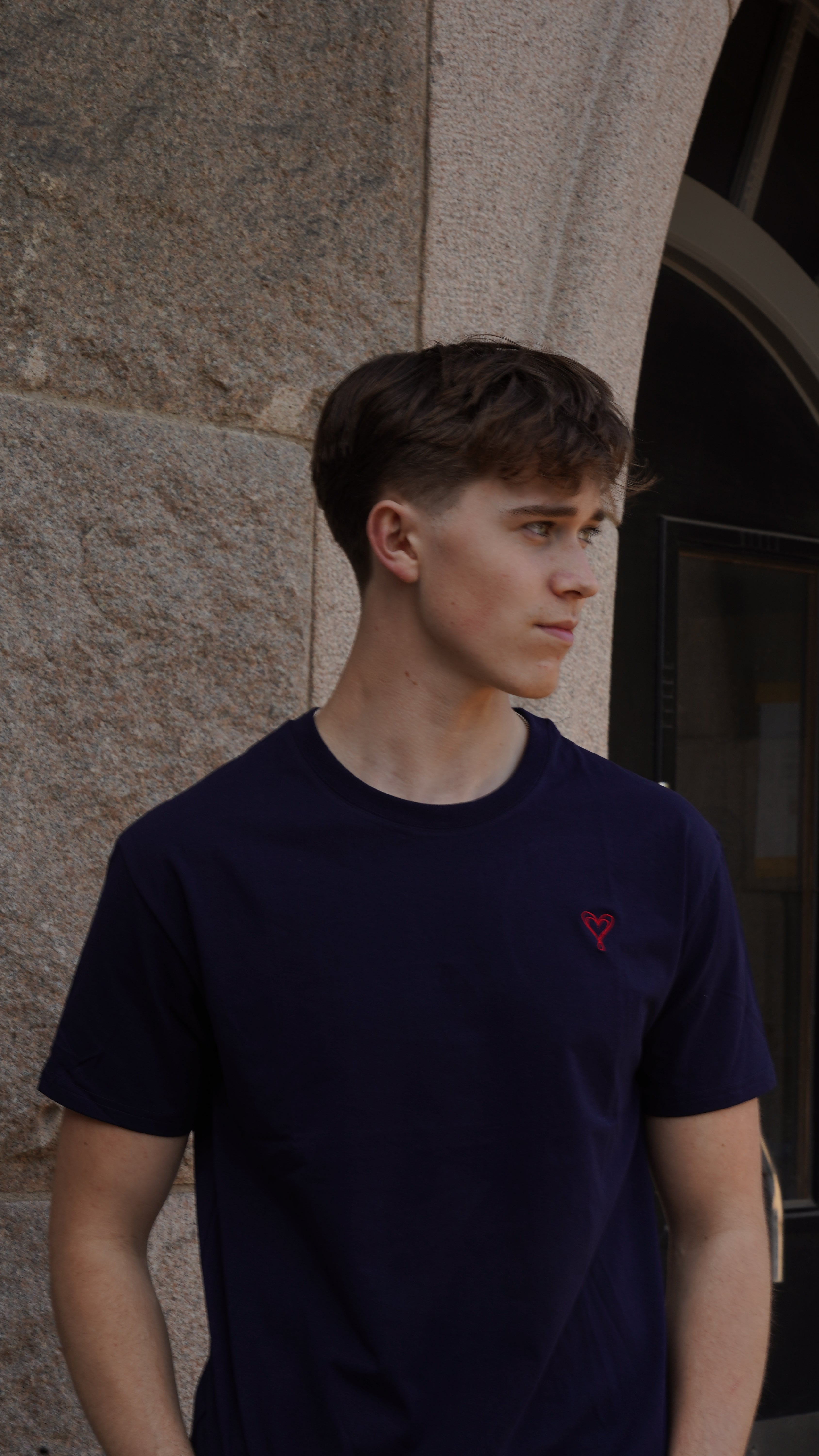 Men´s Avellé Casual Fit T-shirt Navy Blue