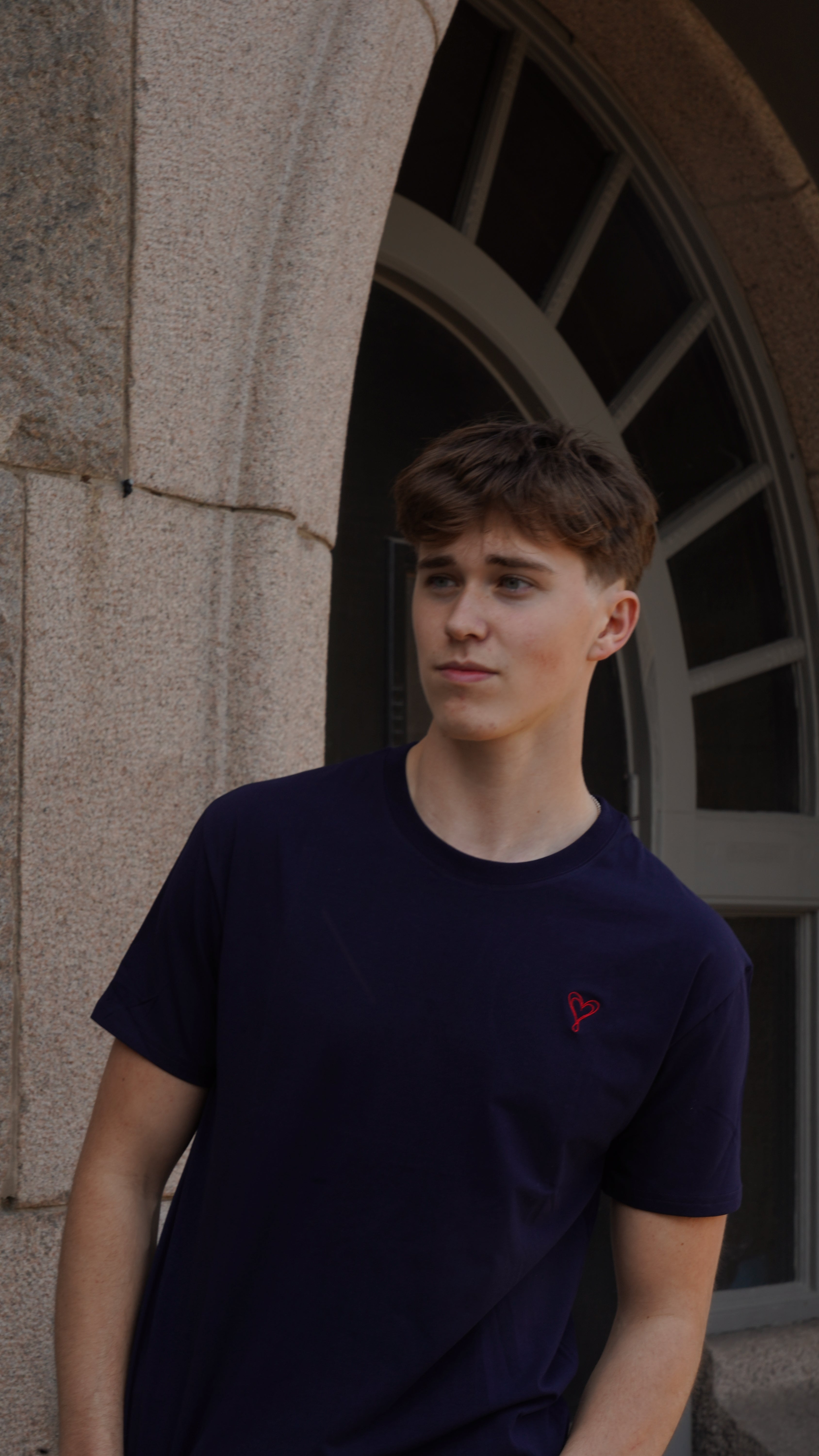 Men´s Avellé Casual Fit T-shirt Navy Blue