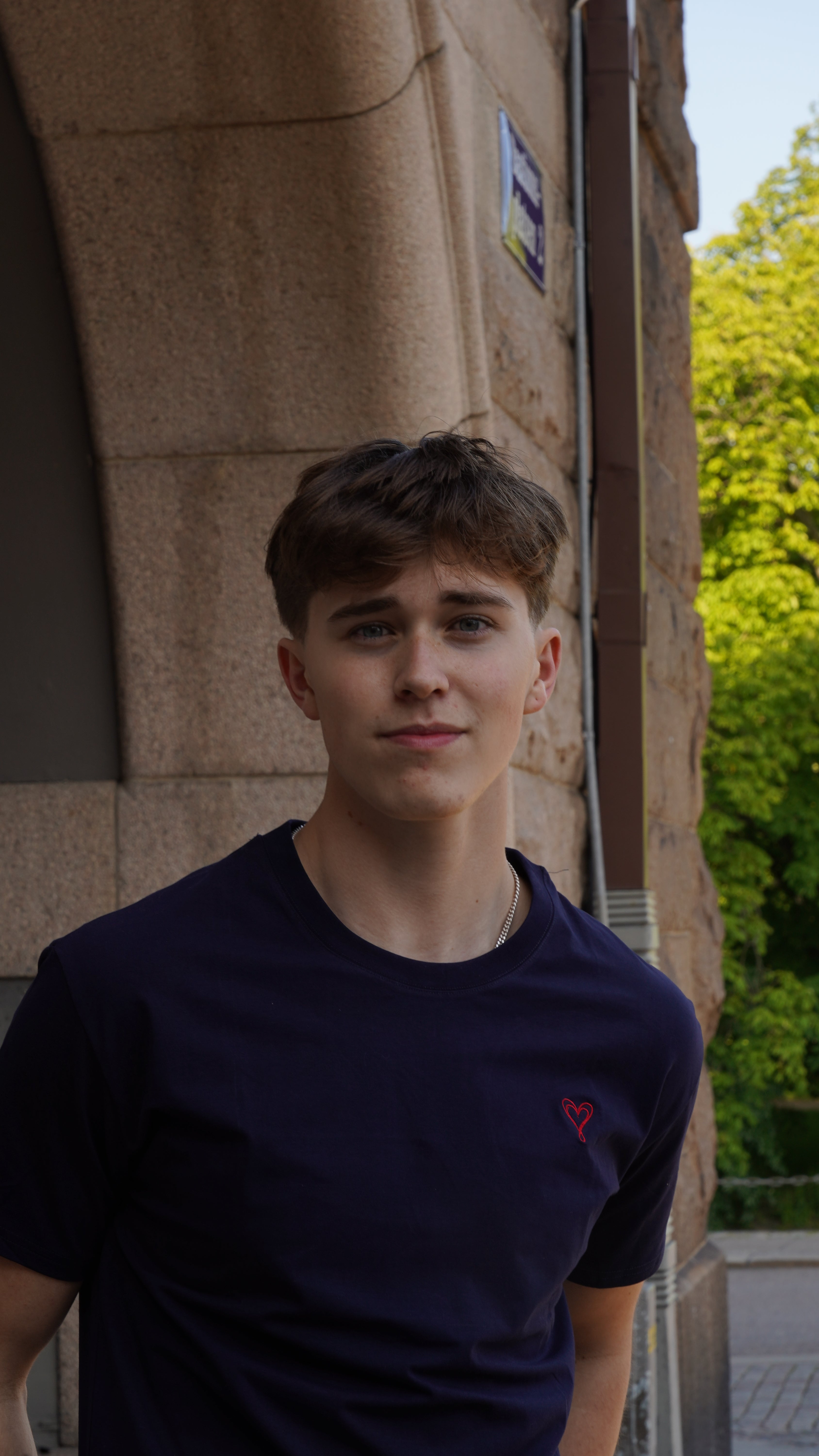 Men´s Avellé Casual Fit T-shirt Navy Blue