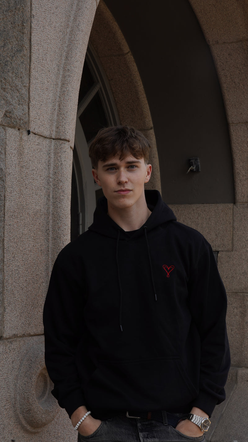 Mens Avellé Cloud Comfort Hoodie Black
