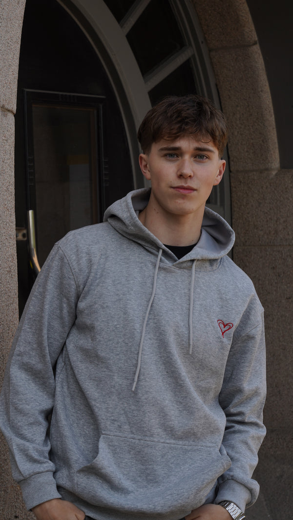 Mens Avellé Cloud Comfort Hoodie Grey