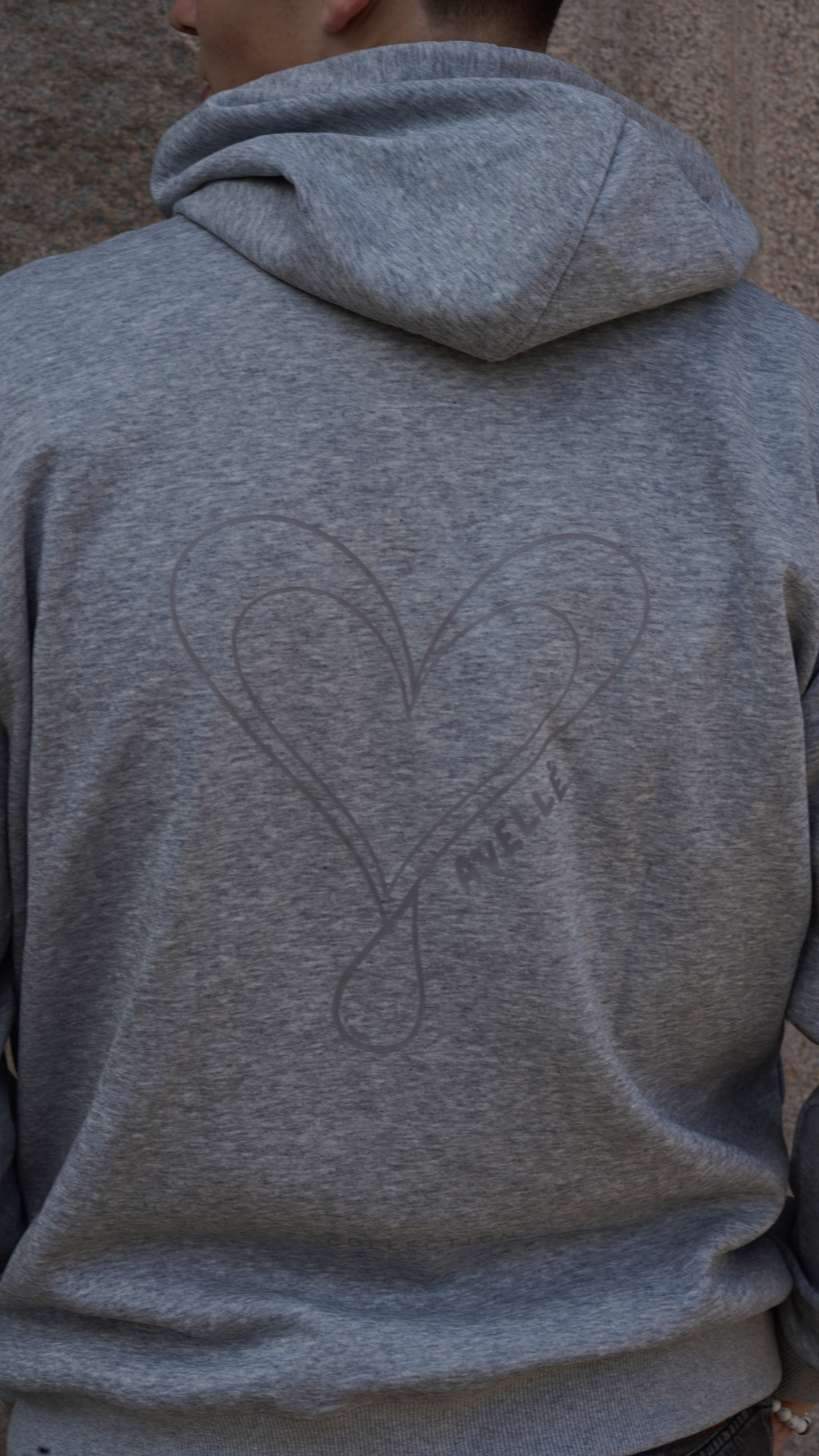 Men´s Avellé Cloud Comfort Hoodie Grey