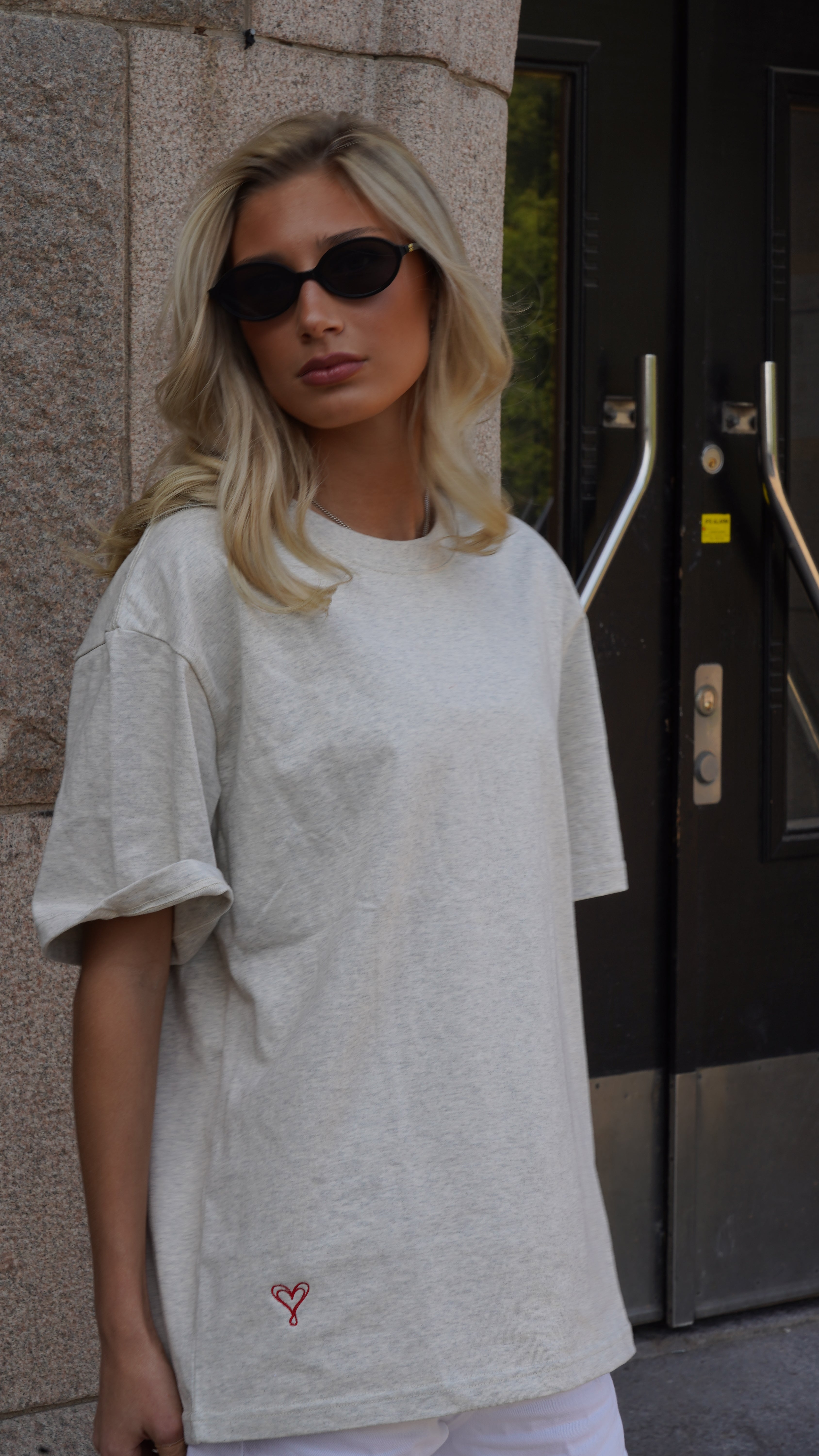 Woman´s Avellé Oversized T-shirt Grey