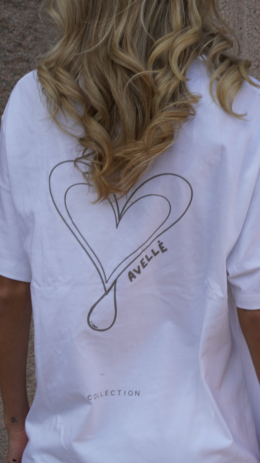 Woman´s Avellé Oversized T-shirt White