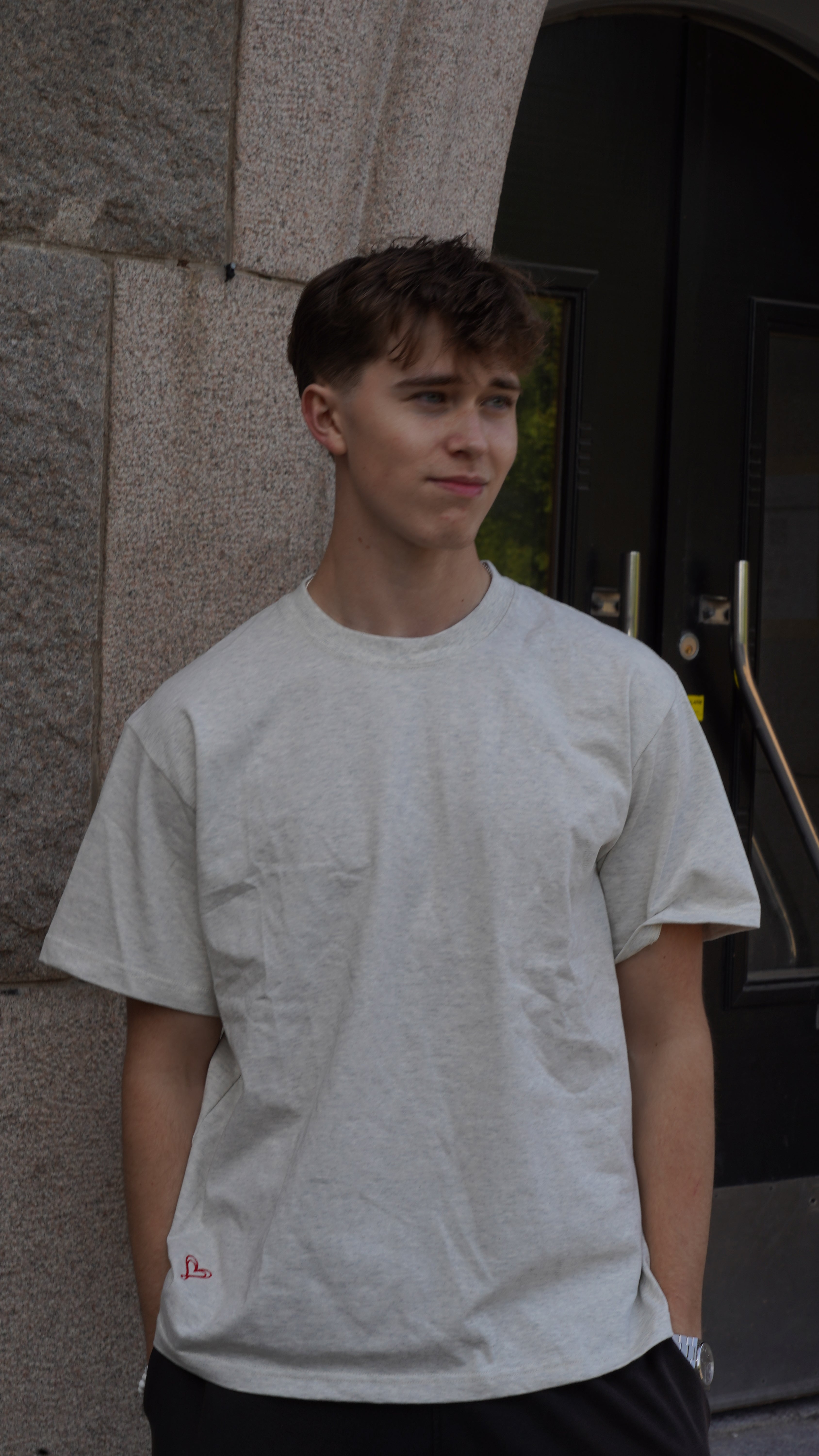 Oversized Avellé T-shirt Color Grey