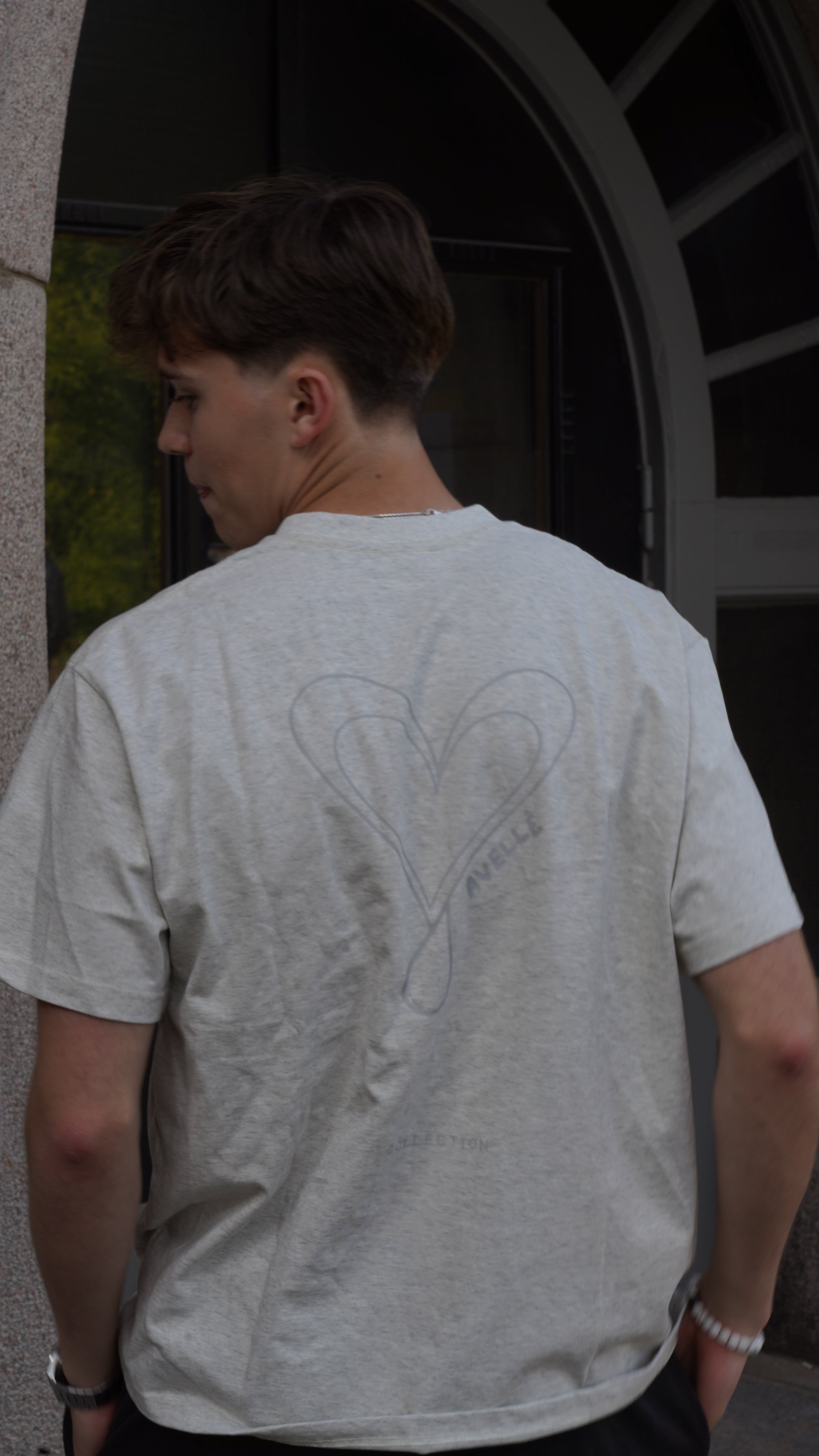 Oversized Avellé T-shirt Color Grey