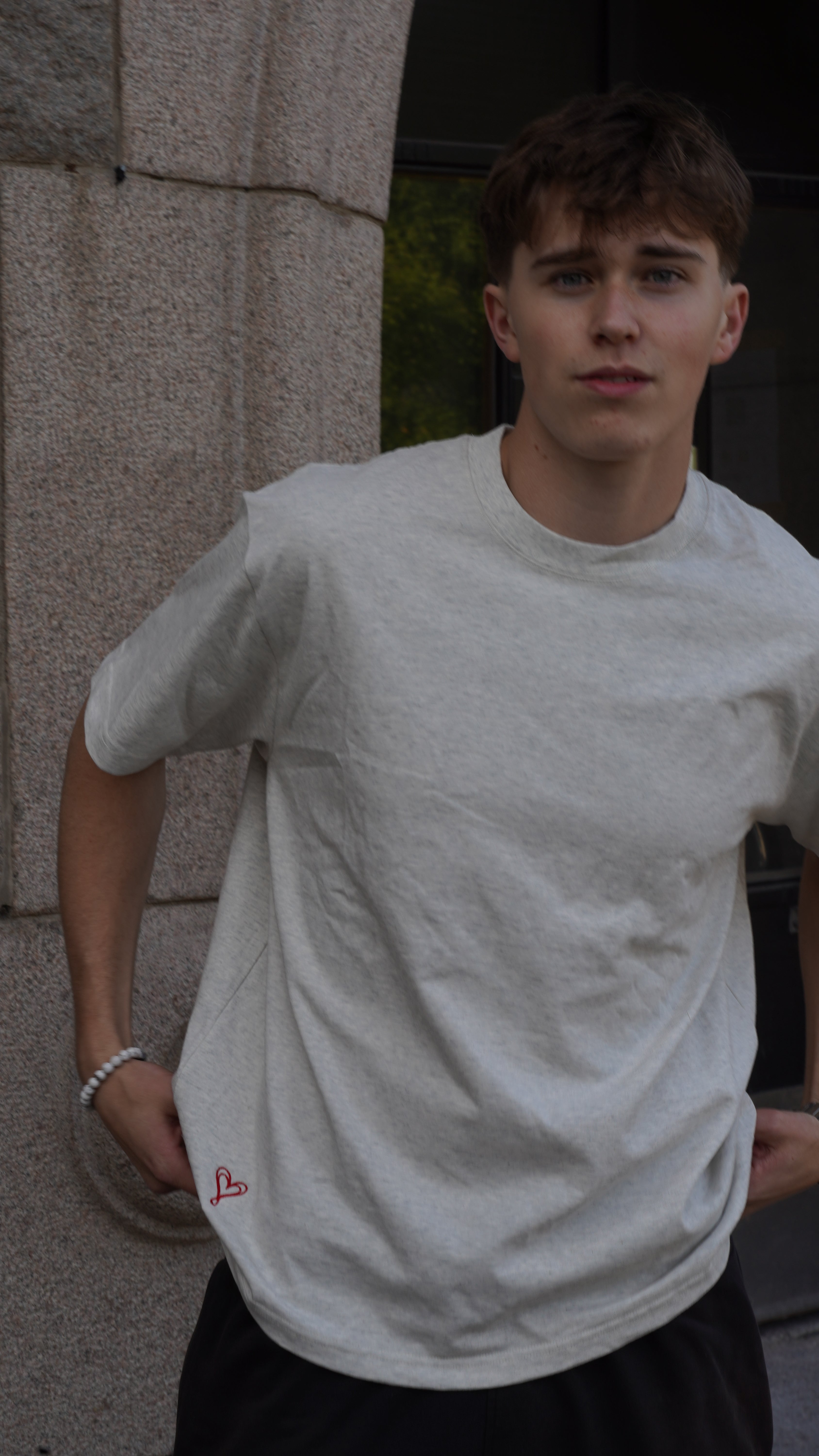 Oversized Avellé T-shirt Color Grey