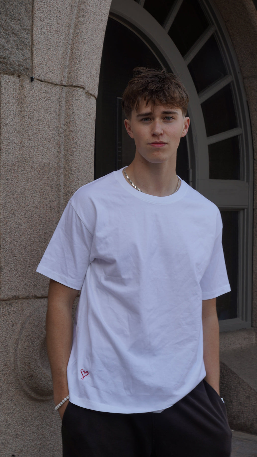 Oversized Avellé T-shirt Color White