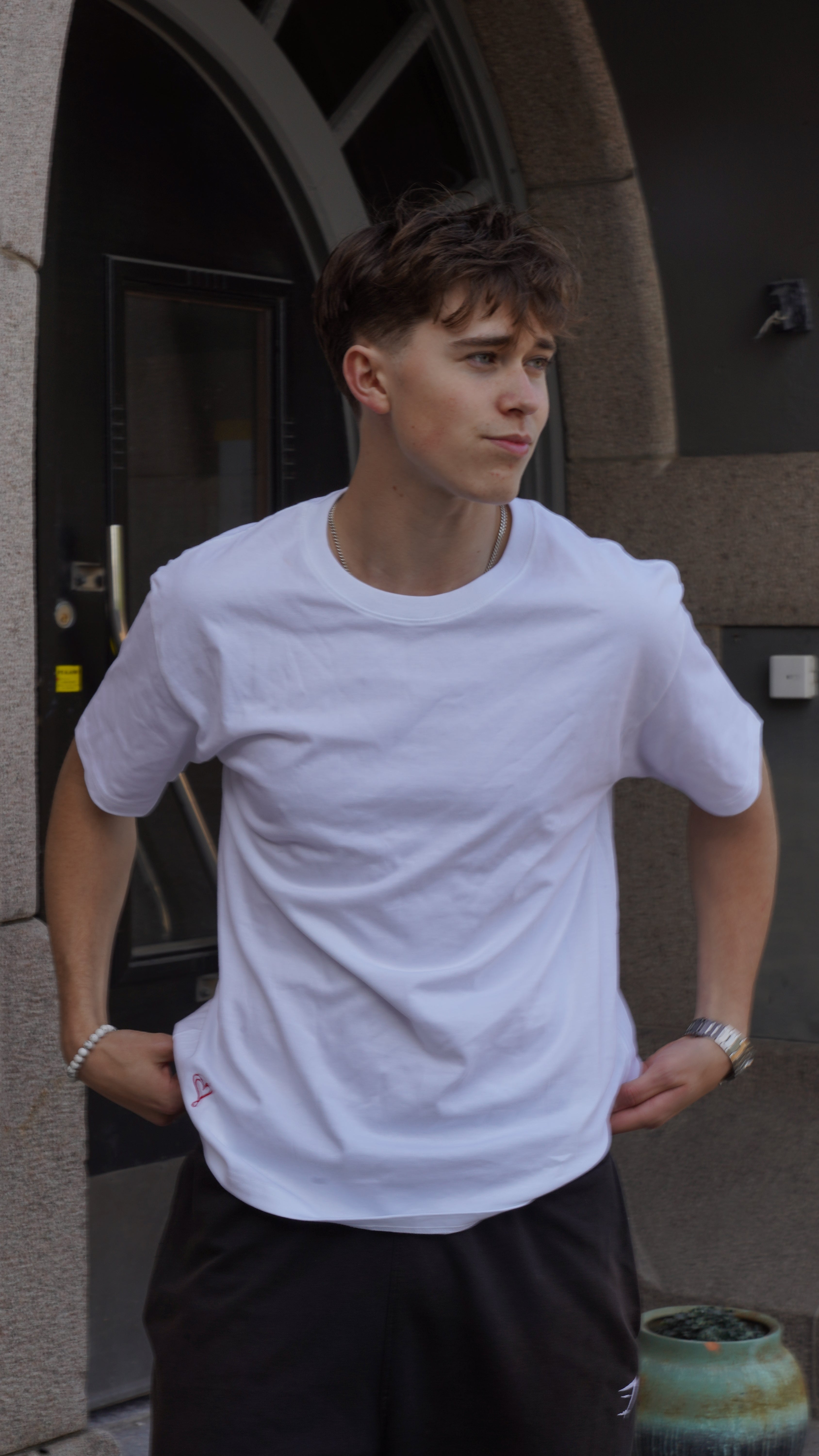 Oversized Avellé T-shirt Color White