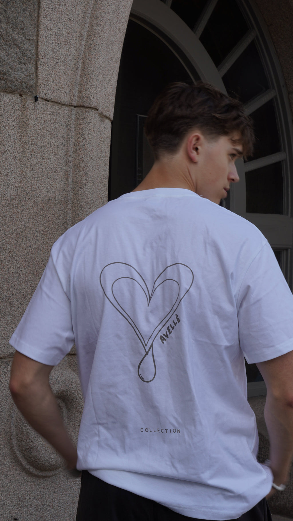 Oversized Avellé T-shirt Color White