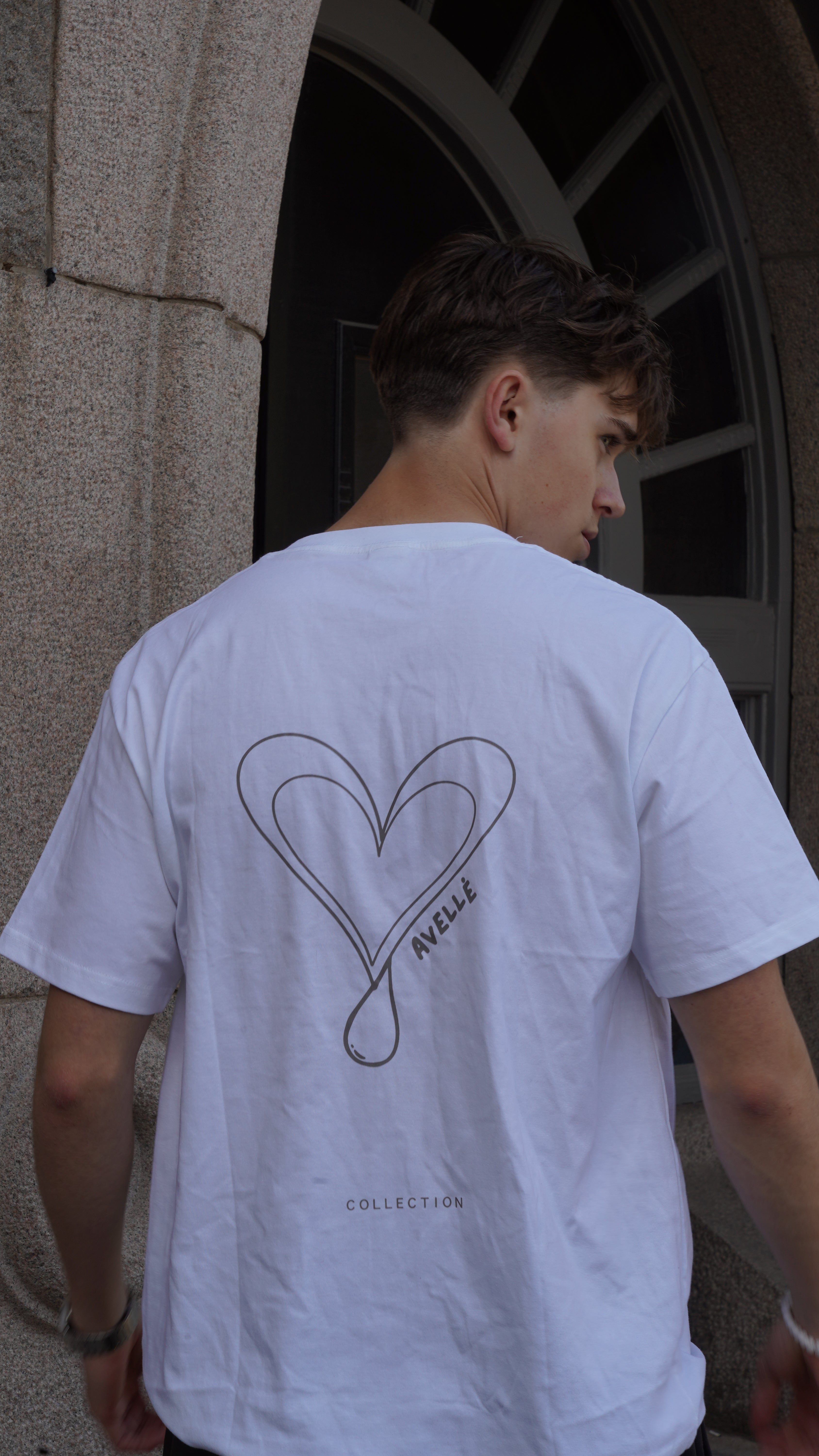 Oversized Avellé T-shirt Color White