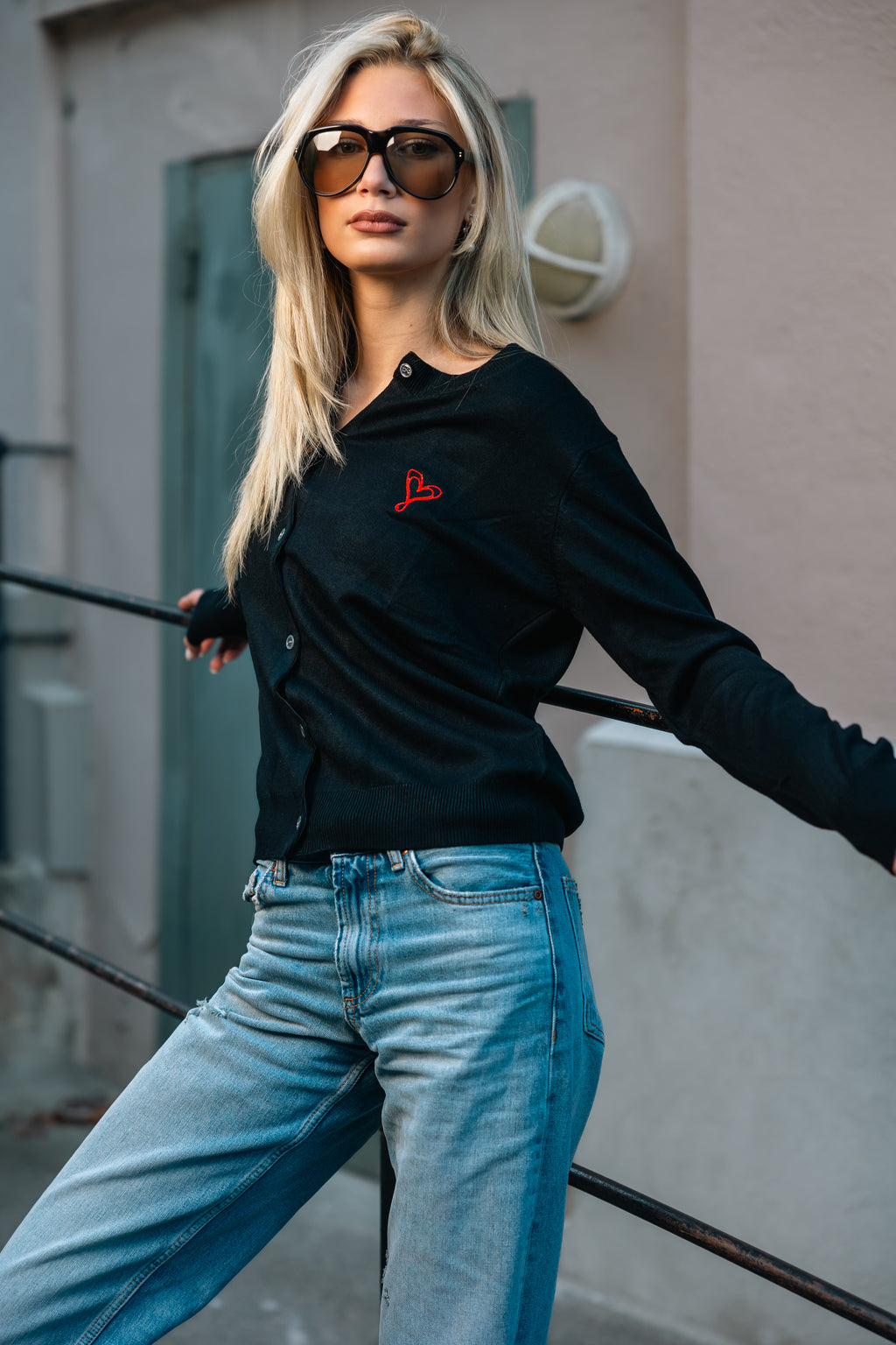 Woman´s Cardigan Black