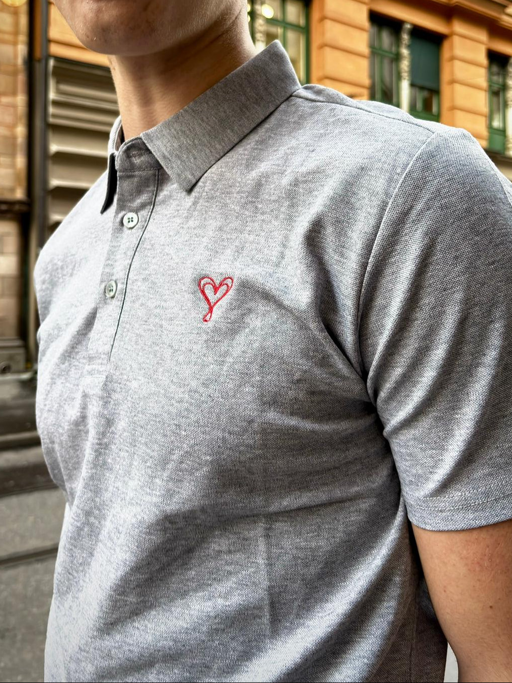 Avellés Le Classique Polo Grey