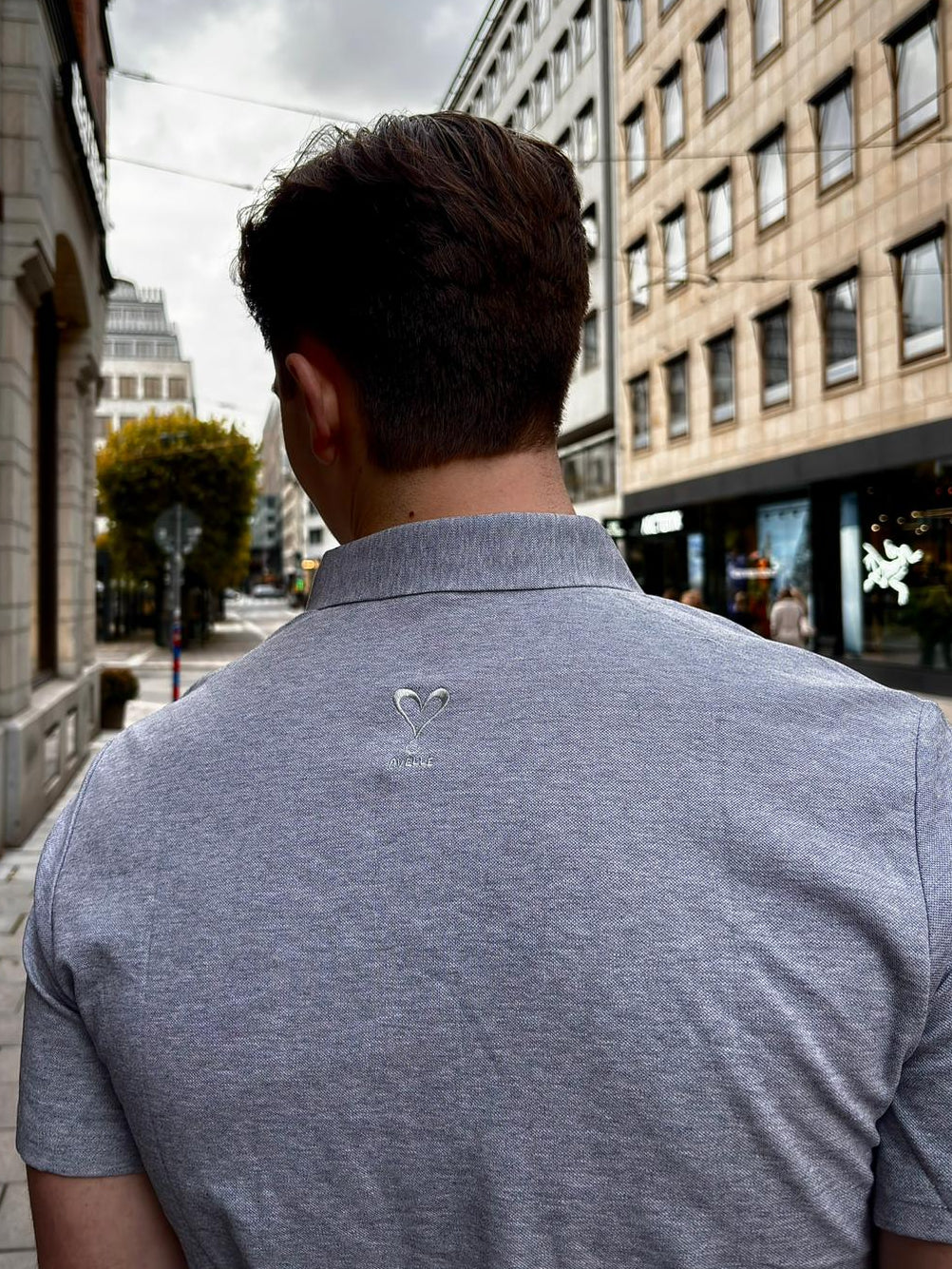 Avellés Le Classique Polo Grey